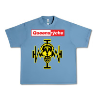 Pebble Blue Queensrÿche Urban Heavy Tee - linhVisuals
