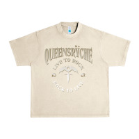 Sandshell ‘Qüëënsrÿche Live To ock Urban Heavy Tee - linhVisuals