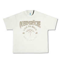 Pistachio ‘Qüëënsrÿche Live To ock Urban Heavy Tee - linhVisuals