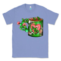 Colony Blue Cactus Coffee cup Classic Tee - FaDigitalArtStudio