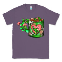 Lavender Cactus Coffee cup Classic Tee - FaDigitalArtStudio