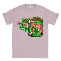 Lilac Cactus Coffee cup Classic Tee - FaDigitalArtStudio