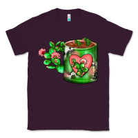 Plum Cactus Coffee cup Classic Tee - FaDigitalArtStudio