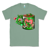 Sage Cactus Coffee cup Classic Tee - FaDigitalArtStudio