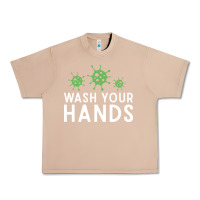 Burro wash your hands green germs graphic Urban Heavy Tee - linhVisuals
