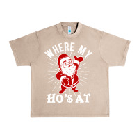 French Oak where my ho's at funny santa christmas pun naughty xmas humor gift Urban Heavy Tee - linhVisuals