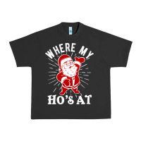 Pigment Black where my ho's at funny santa christmas pun naughty xmas humor gift Urban Heavy Tee - linhVisuals