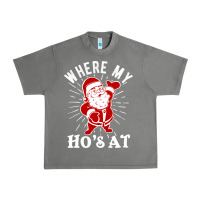 Tornado where my ho's at funny santa christmas pun naughty xmas humor gift Urban Heavy Tee - linhVisuals