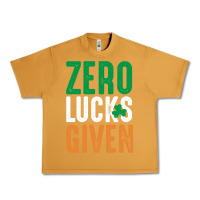 Peanut Butter zero lucks given funny st patricks day joke quote lucky shamrock irela Urban Heavy Tee - linhVisuals
