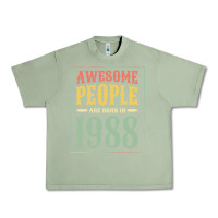 Oil Green vintage 1988 awesome people are born in 1988 31st birthday gift for me Urban Heavy Tee - linhVisuals