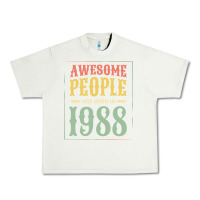 Pistachio vintage 1988 awesome people are born in 1988 31st birthday gift for me Urban Heavy Tee - linhVisuals
