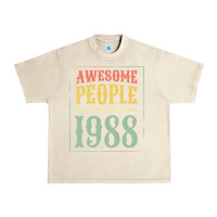 Sandshell vintage 1988 awesome people are born in 1988 31st birthday gift for me Urban Heavy Tee - linhVisuals