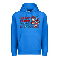 True Royal flip flops fireworks & freedom Premium Hoodie - BarkalooDesign