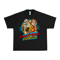 Black chip and dale anime character Urban Heavy Tee - linhVisuals