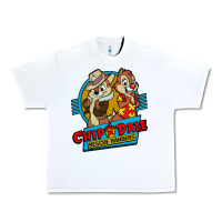White chip and dale anime character Urban Heavy Tee - linhVisuals