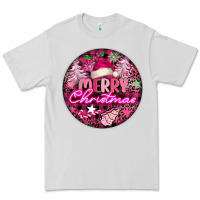 Dove Grey pink merry christmas Premium Tee - FaDigitalArtStudio
