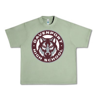 Oil Green davenport high school, davenport Urban Heavy Tee - linhVisuals
