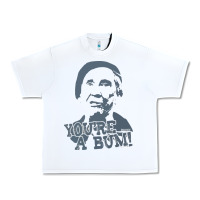 White rocky Urban Heavy Tee - linhVisuals