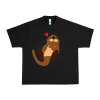 Black otter Urban Heavy Tee - linhVisuals