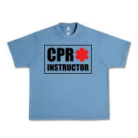 Pebble Blue cpr instructor Urban Heavy Tee - linhVisuals