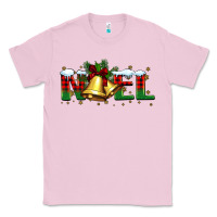Bubblegum Pink noel Christmas bells Classic Tee - BarkalooDesign
