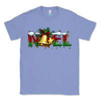 Colony Blue noel Christmas bells Classic Tee - BarkalooDesign