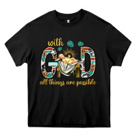 Black with god all things are possible with baby jesus bbs Heavy Core Tee - BundleAndBundleShop