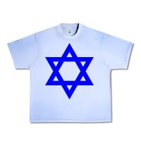 Grape Ice star of david Urban Heavy Tee - linhVisuals