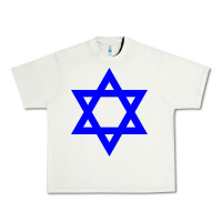 Pistachio star of david Urban Heavy Tee - linhVisuals