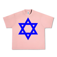 Salmon star of david Urban Heavy Tee - linhVisuals