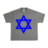 Tornado star of david Urban Heavy Tee - linhVisuals