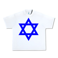 White star of david Urban Heavy Tee - linhVisuals