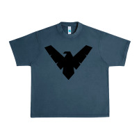 Midnight Navy nightwing Urban Heavy Tee - linhVisuals