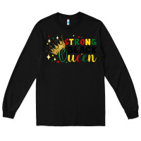 Black strong black queen Long Sleeve Tee - Artiststas