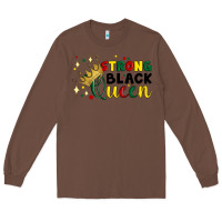 Chestnut strong black queen Long Sleeve Tee - Artiststas