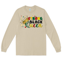 Mushroom strong black queen Long Sleeve Tee - Artiststas
