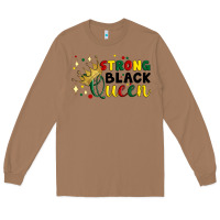 Toasted Coconut strong black queen Long Sleeve Tee - Artiststas