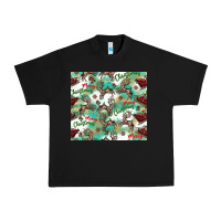 Black christmas magic pattern Urban Heavy Tee - CowhideDigitalArt
