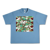 Pebble Blue christmas magic pattern Urban Heavy Tee - CowhideDigitalArt