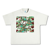 Pistachio christmas magic pattern Urban Heavy Tee - CowhideDigitalArt