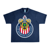 Navy guadalajara Femenil Urban Heavy Tee - linhVisuals