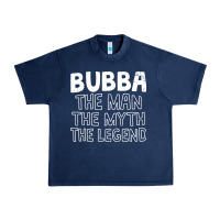 Navy bubba, the man, the myth, the legend Urban Heavy Tee - linhVisuals