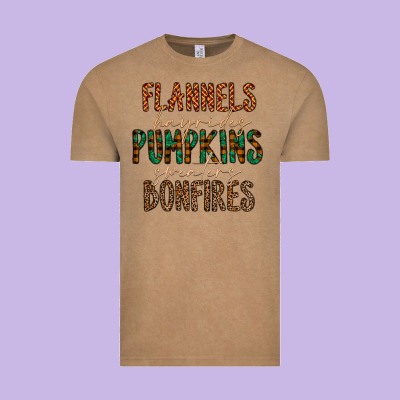 Flannels Hayrides Pumpkins Bonfires Vintage Tee Designed By Cowhidedigitalart