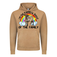 I'm The Rainbow Sheep Of The Family Suffolk Sheep Black Face Sheep Vintage Hoodie | Teevron