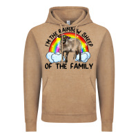 Vintage Coffee i'm the rainbow sheep of the family suffolk sheep black face sheep Vintage Hoodie - Artiststas