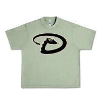 Oil Green D Backs Baseball Urban Heavy Tee - linhVisuals
