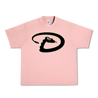 Salmon D Backs Baseball Urban Heavy Tee - linhVisuals