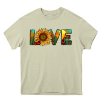 Mossy desert sunflower love Heavy Core Tee - RanaPortraitStore