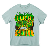 Arona I don't need luck i've got skill st. patricks day Heavy Core Tee - FaDigitalArtStudio