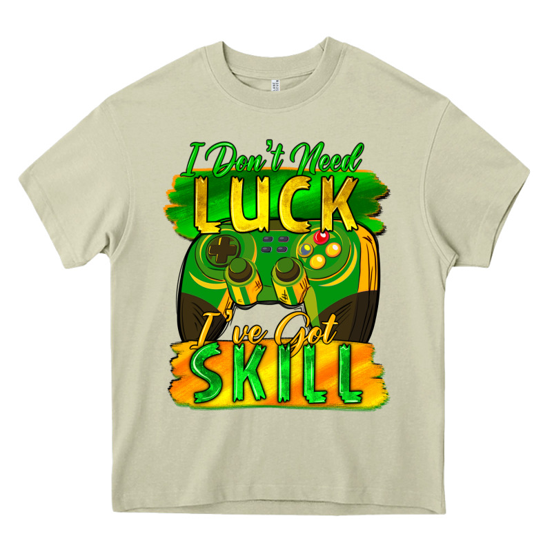 I Don't Need Luck I've Got Skill St. Patricks Day Heavy Core Tee by FaDigitalArtStudio | Teevron